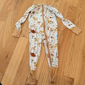 Little Sleepies lion king footie Pajama